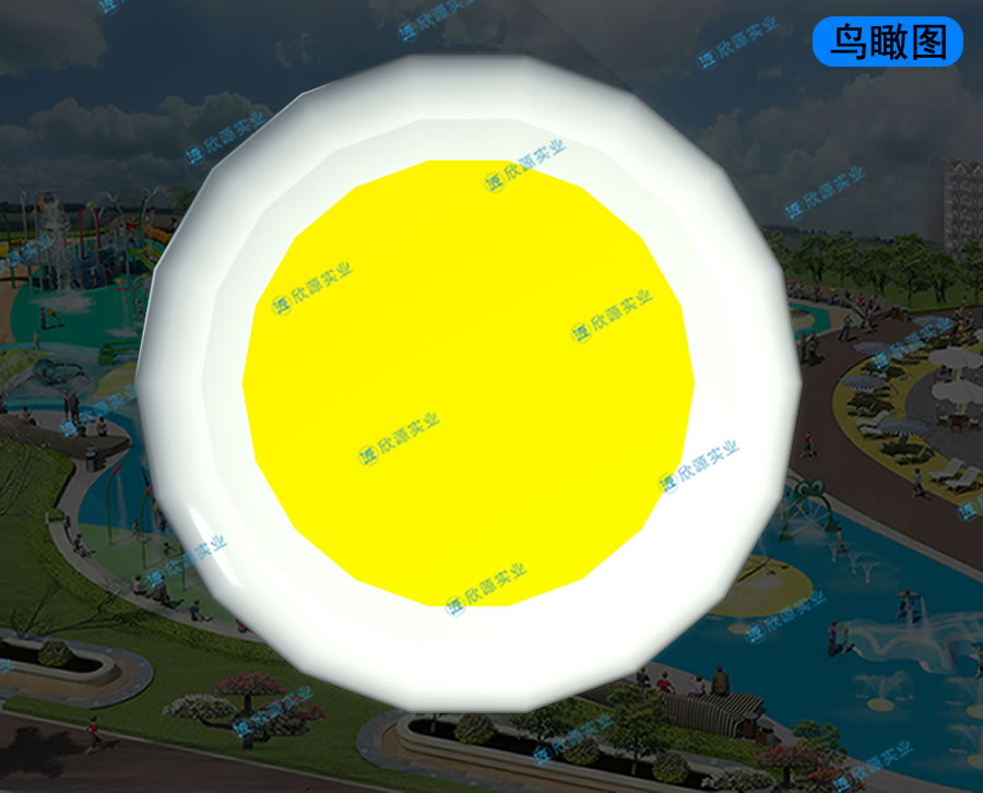 灑水器戲水小品