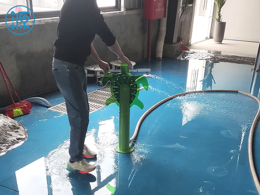 海龜水槍戲水小品