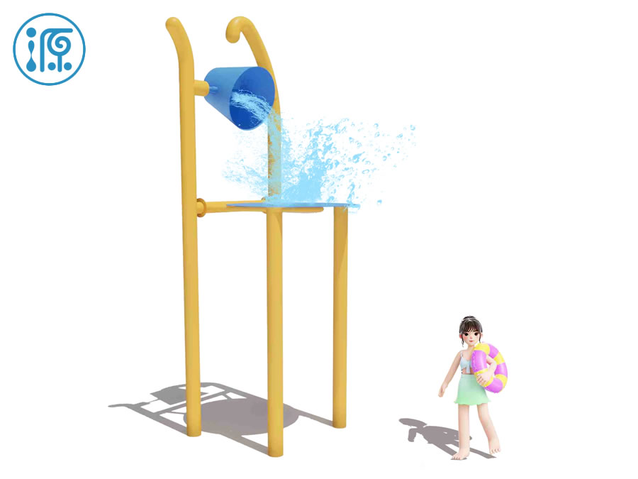 組合倒水桶|戲水小品