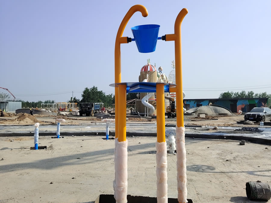 組合倒水桶|戲水小品