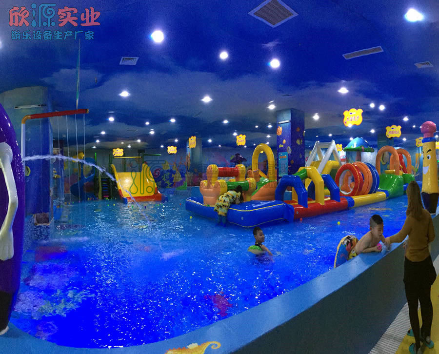 西安歡樂(lè)海室內(nèi)水上樂(lè)園案例