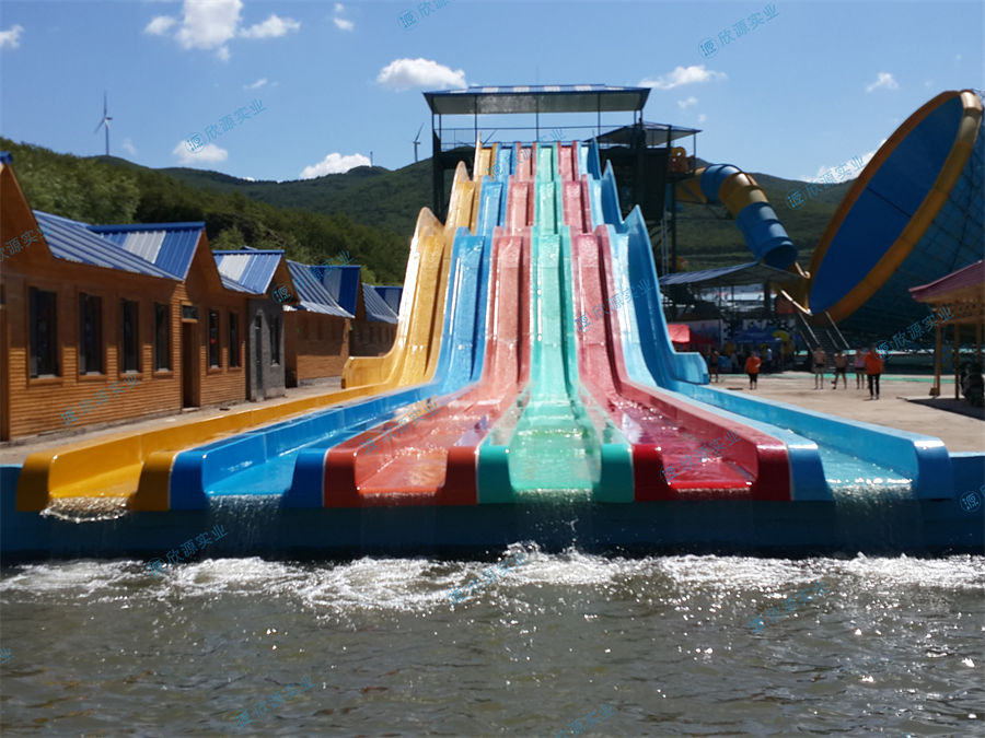 彩虹競速滑梯|大型水滑梯