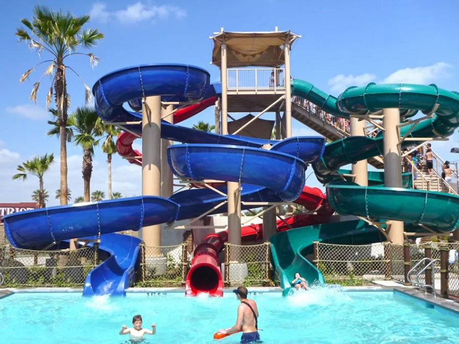 螺旋滑梯|大型水滑梯