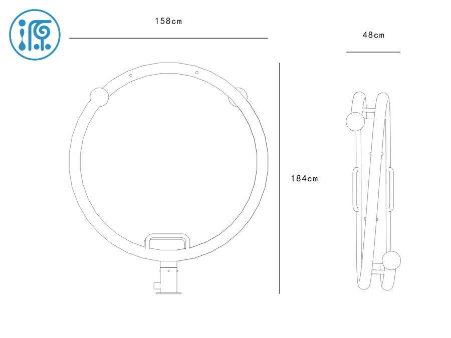 噴水陀螺儀|戲水小品