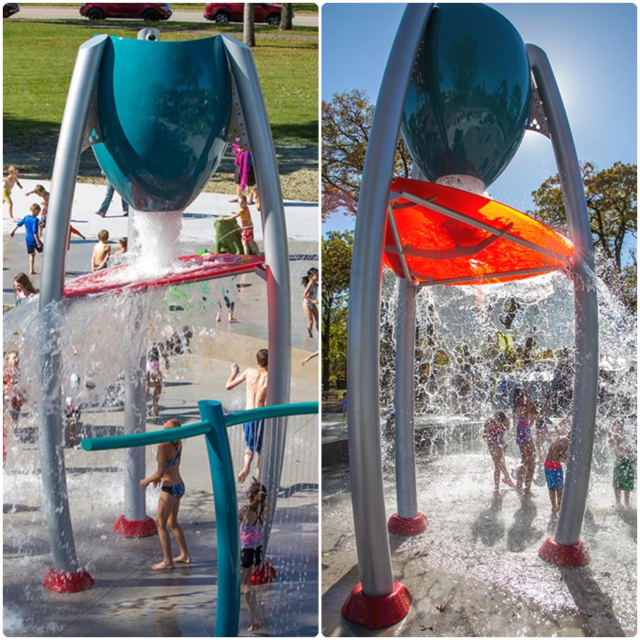 蛋形暴洪倒水桶|戲水小品